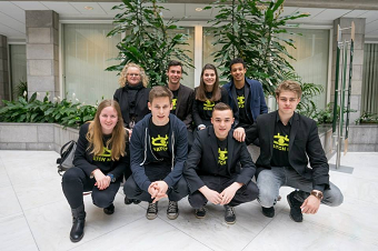 Antwerpse leerlingen winnen 3e prijs op Europese wedstrijd rond sociaal ondernemerschap